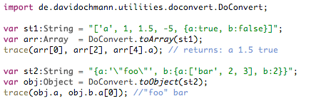 DoConvert code example